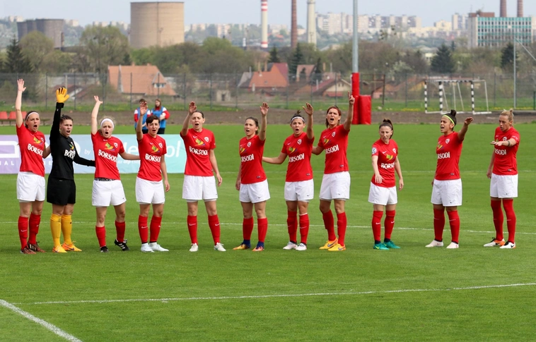 DVTK - FTC női focimeccs