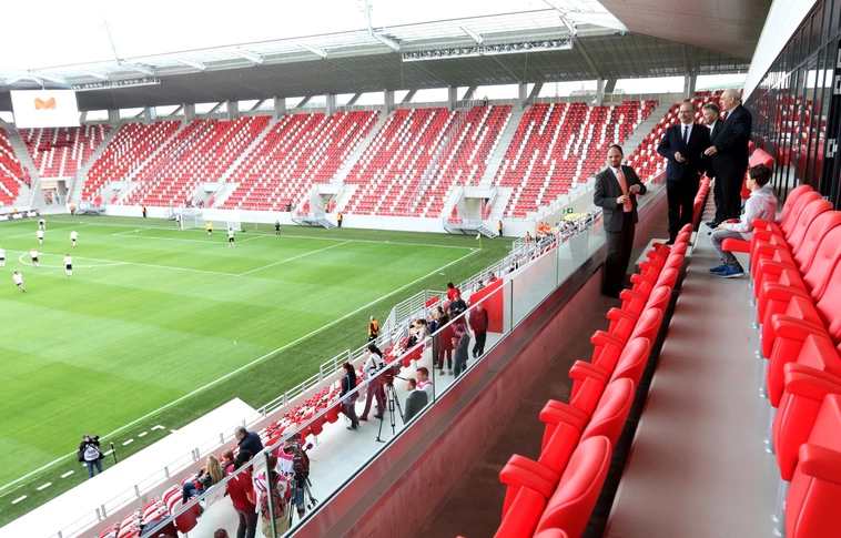 Tesztmérkőzés az új Diósgyőri Stadionban I.