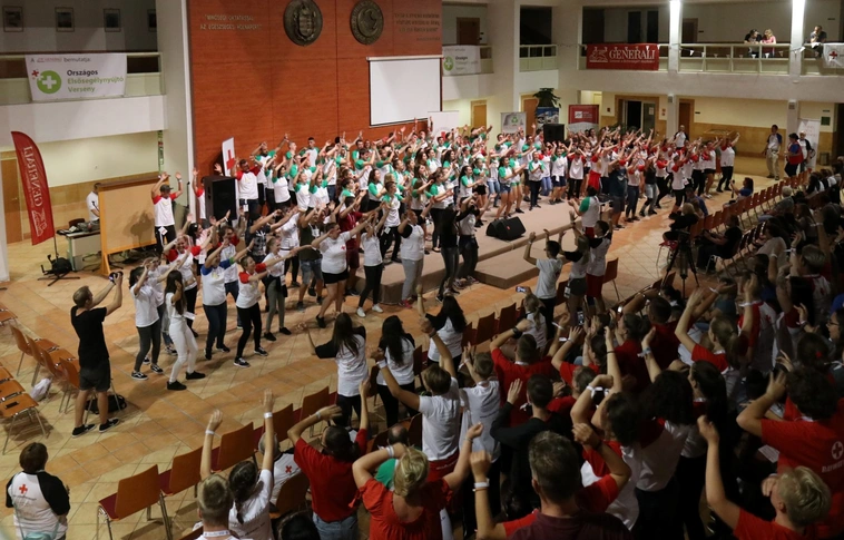 Elsősegélynyújtó verseny díjátadó