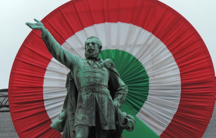 Nemzeti ünnep a Kossuth szobornál