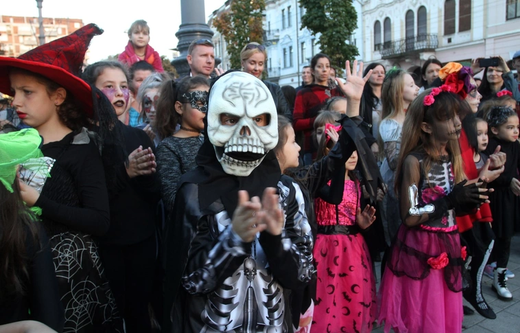 Halloween flashmob a belvárosban