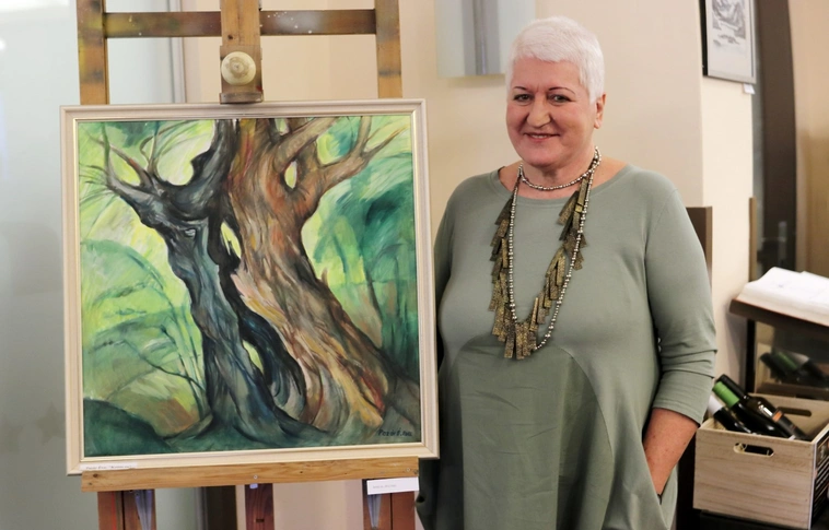 Pazár Éva kiállítása a City Art galériájában