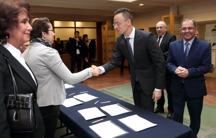 Szíjjártó Péter lakossági fóruma Diósgyőrben