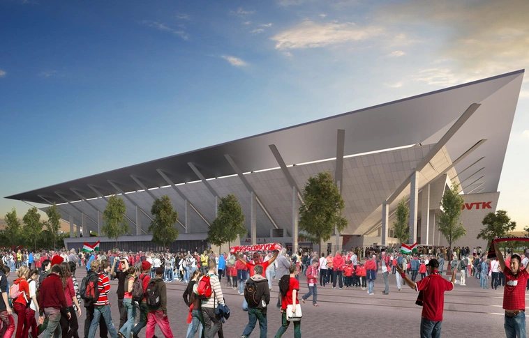 Az új stadion látványterve