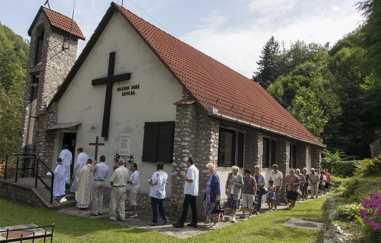 Az ómassai Kelemen Didák-kápolna búcsúja