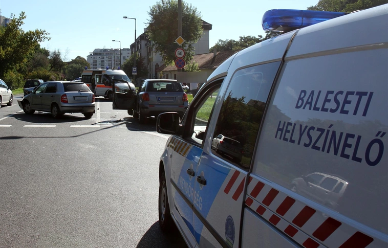 Baleset a Fazekas utcán