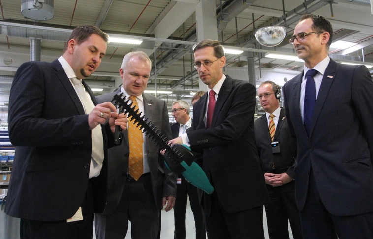 A Bosch gyárba látogatott Varga Mihály