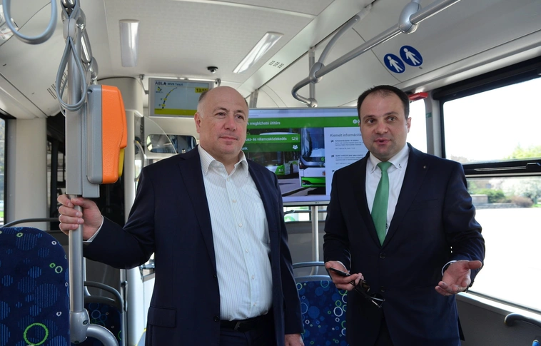 Ingyenes Wifi elérés a CNG buszokon
