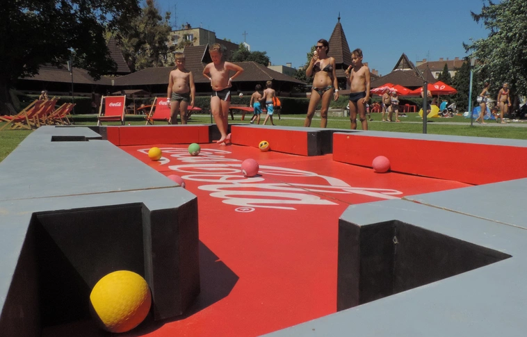 Coca-Cola Strandparty a Selyemréti Strandfürdőben