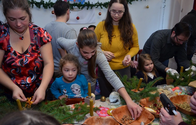 Adventi családi nap a Nyilas Misi Házban