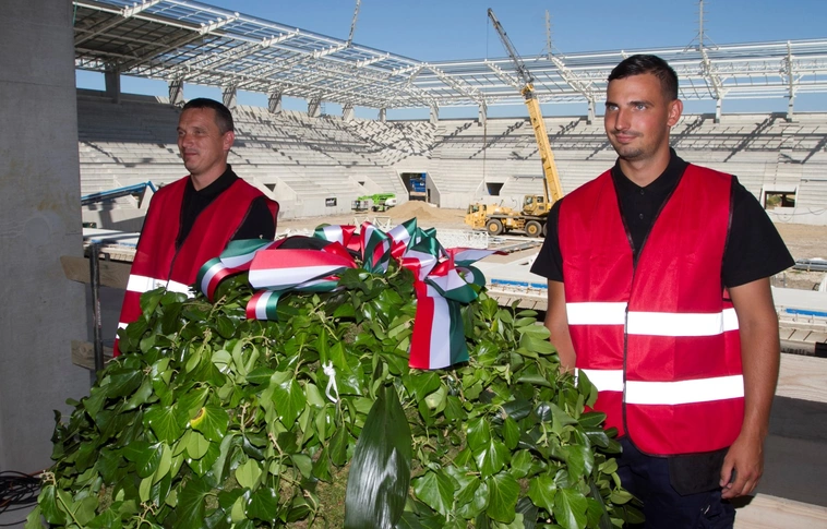 Bokréta ünnep a DVTK Stadionban