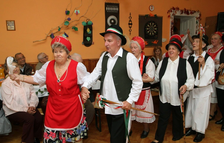 Szüreti mulatság Felső-Hámorban