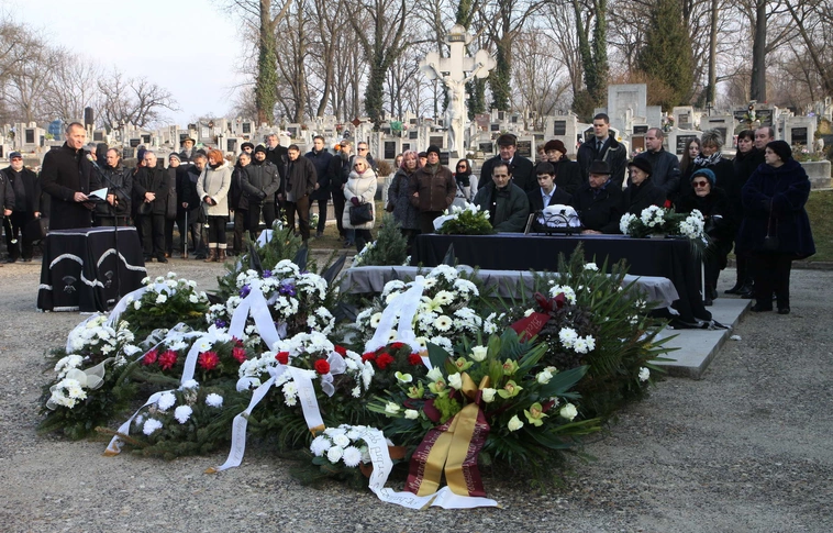 Végső búcsú Illés Lacától