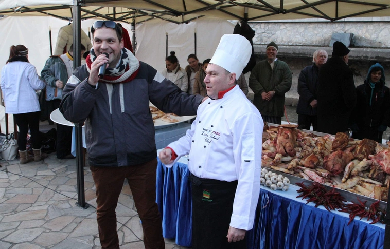 Kocsonyafarsang, első nap