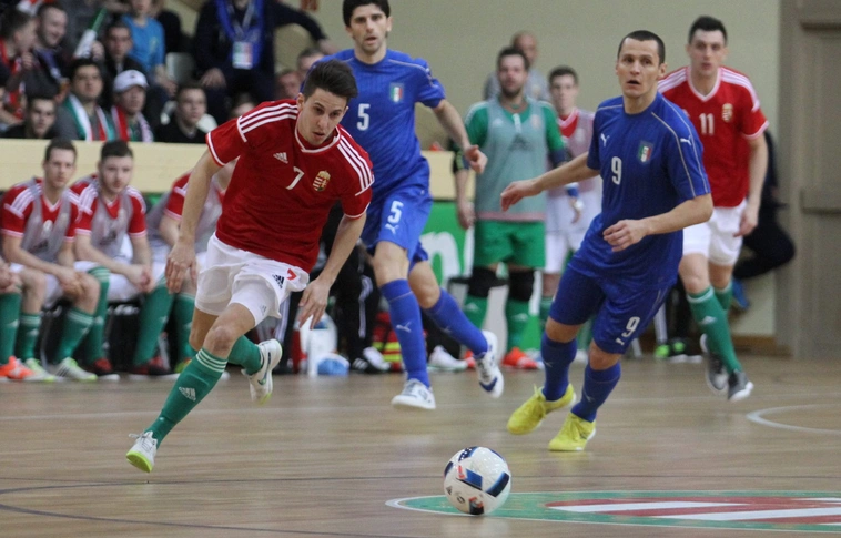 Magyar - Olasz futsal mérkőzés