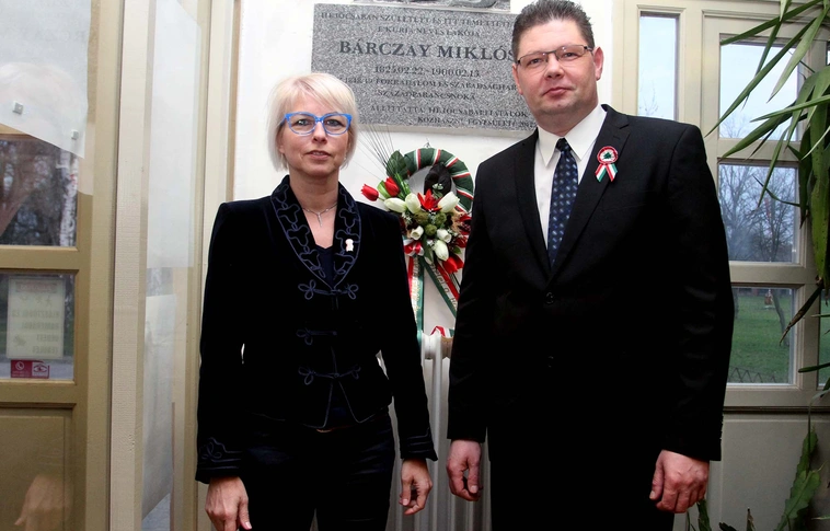 Megemlékezés a Bárczay kúriában