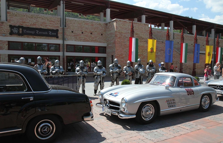  Mercedes-Benz Classic Csillagtúra - a Diósgyőri várnál
