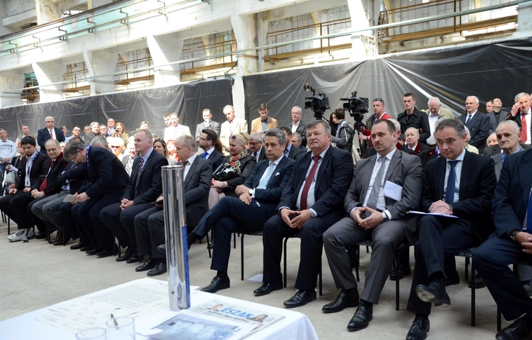Elhelyezték a Digép Miniacélmű időkapszuláját