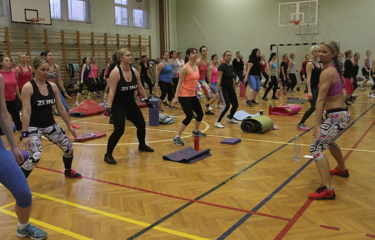 Péntek Enikő aerobic órája