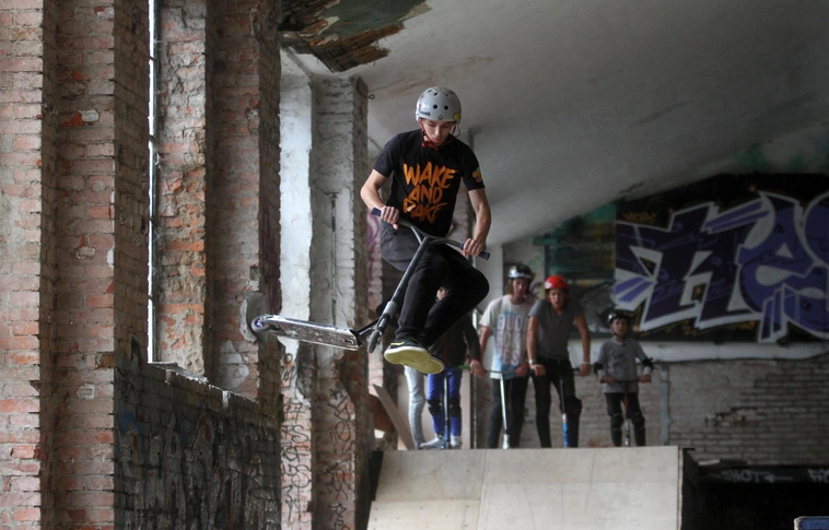 Országos roller verseny a Factory Arénában