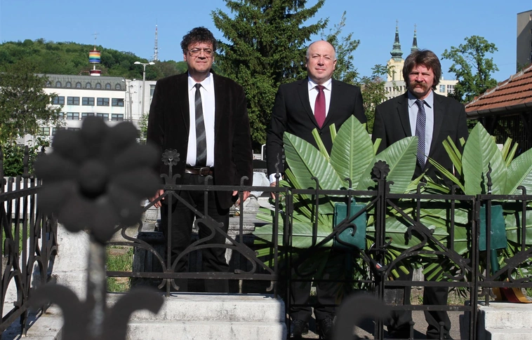 Kegyeleti megemlékezés a város napján