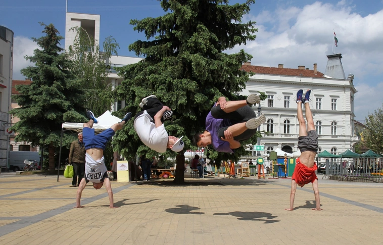 Miskolc Város Napja Szent István tér délután