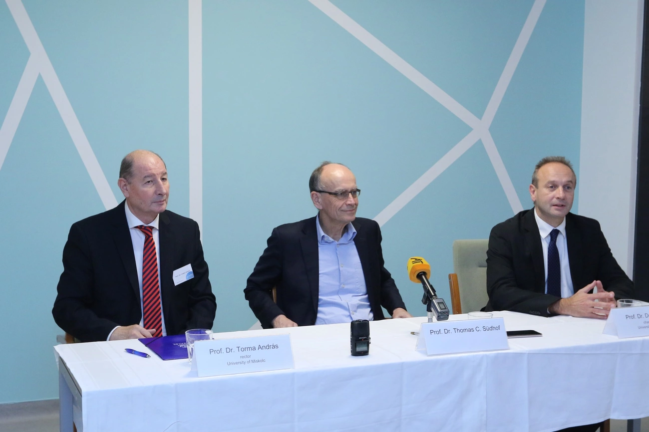 Thomas_Christian_Südhof_Nobel_díjas _professzor _előadása