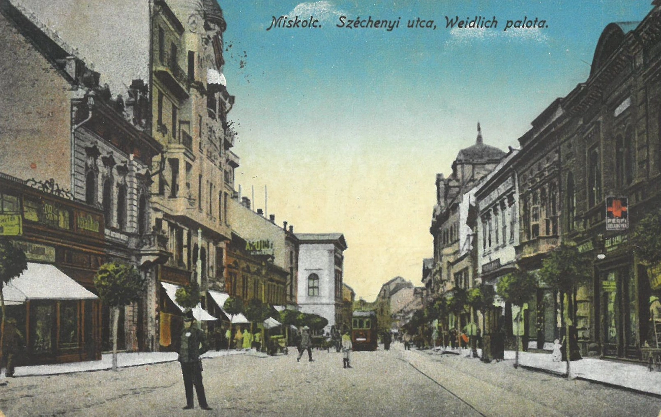 A Weidlich-palota 1912 tavaszára készült el teljesen. Fotó: magánarchívum