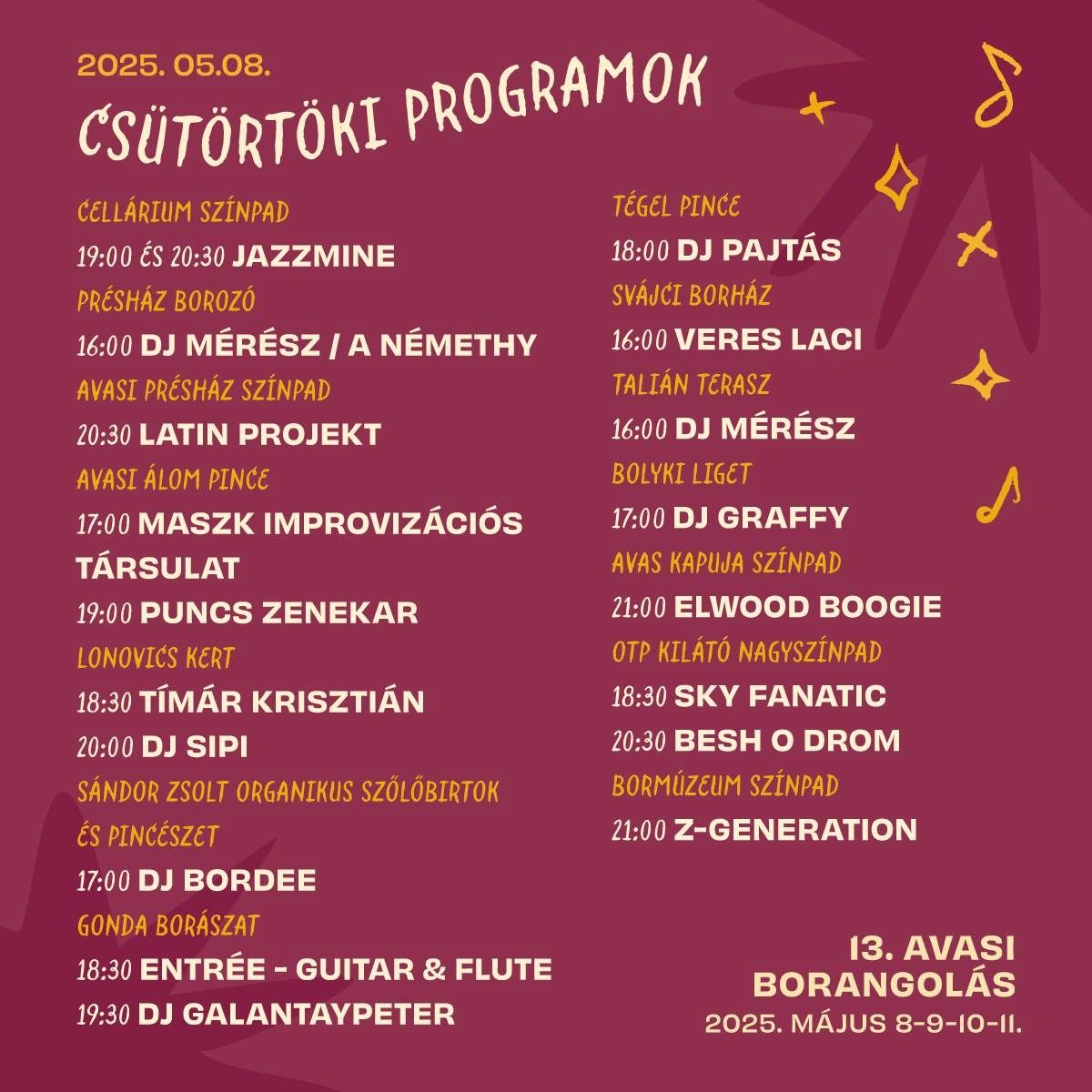 borangolás programok
