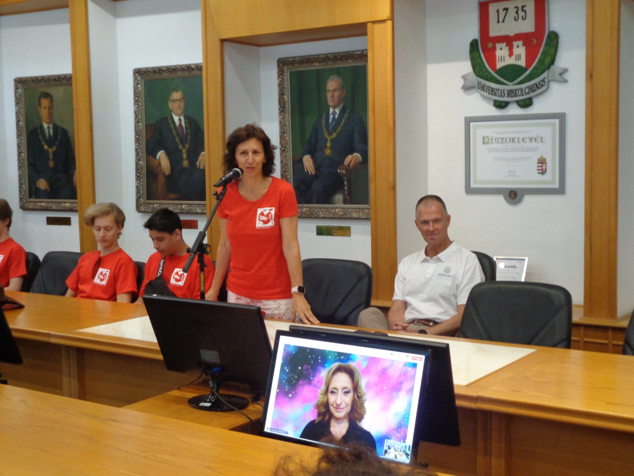 Székely Anna Krisztina Űrtábor szervezője