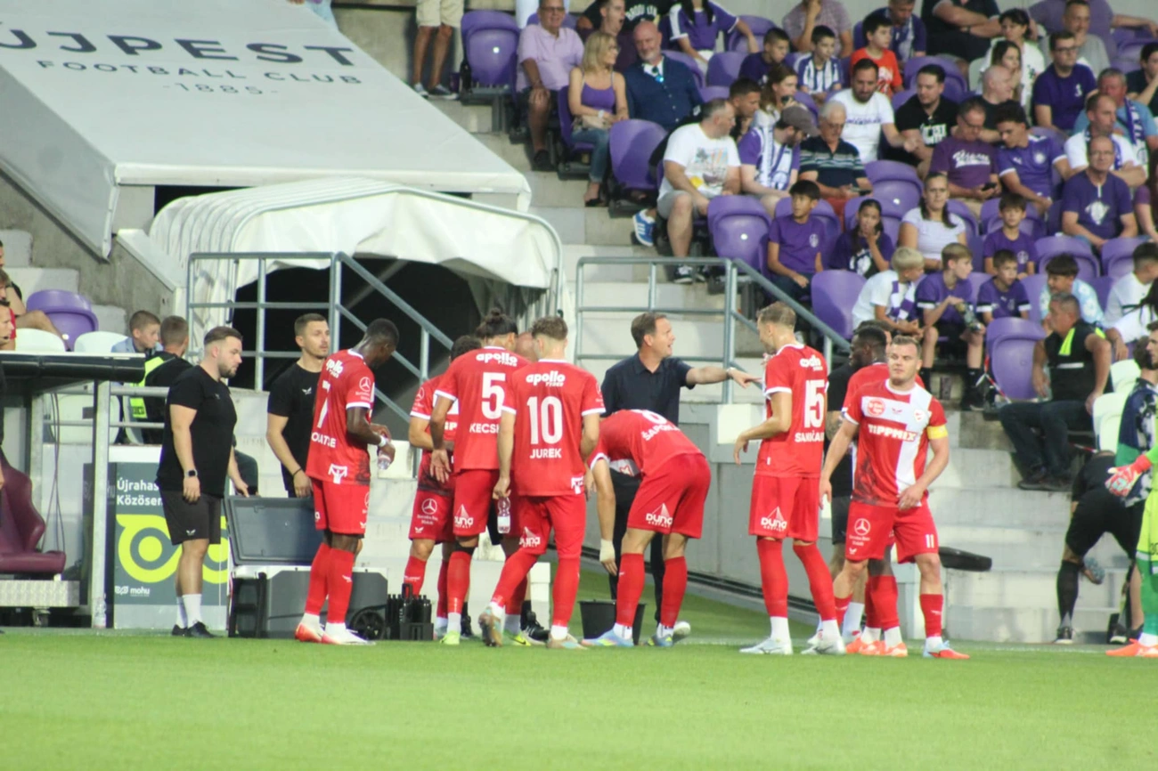 Újpest - DVTK Fotó: Homoky György