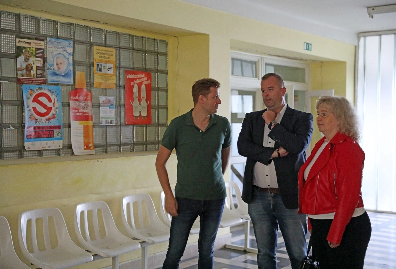 Hollósy András a vasgyári SZTK-ban