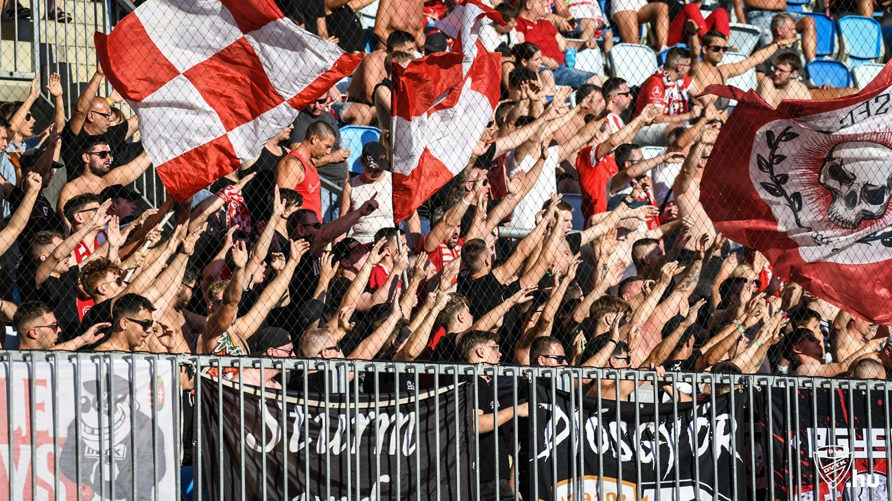 DVTK szurkolók Fotó: DVTK