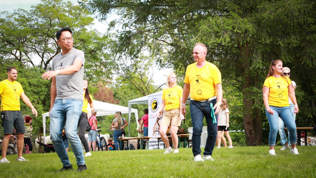 Bíró Tibor a Szeleta Parkban