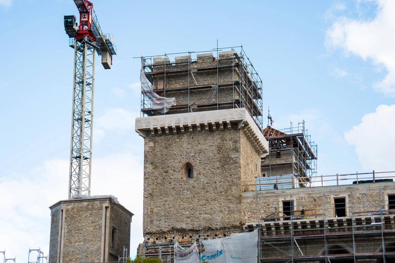 Hamarosan elkészül a Diósgyőri vár. Fotó: Horváth Csongor