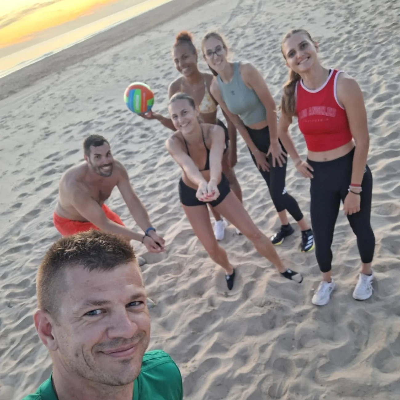 Egy kis játék a Földközi-tenger partján Fotó: magánarchívum