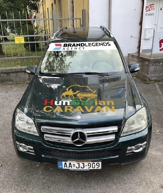 A miskolci egység kocsija már készenlétben várja a rajtot. Fotó: magánarchívum