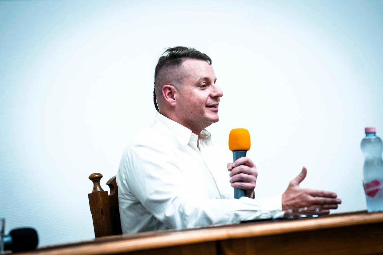 Tóth Máté nemzetközi és energiajogász. Fotó: Horváth Csongor