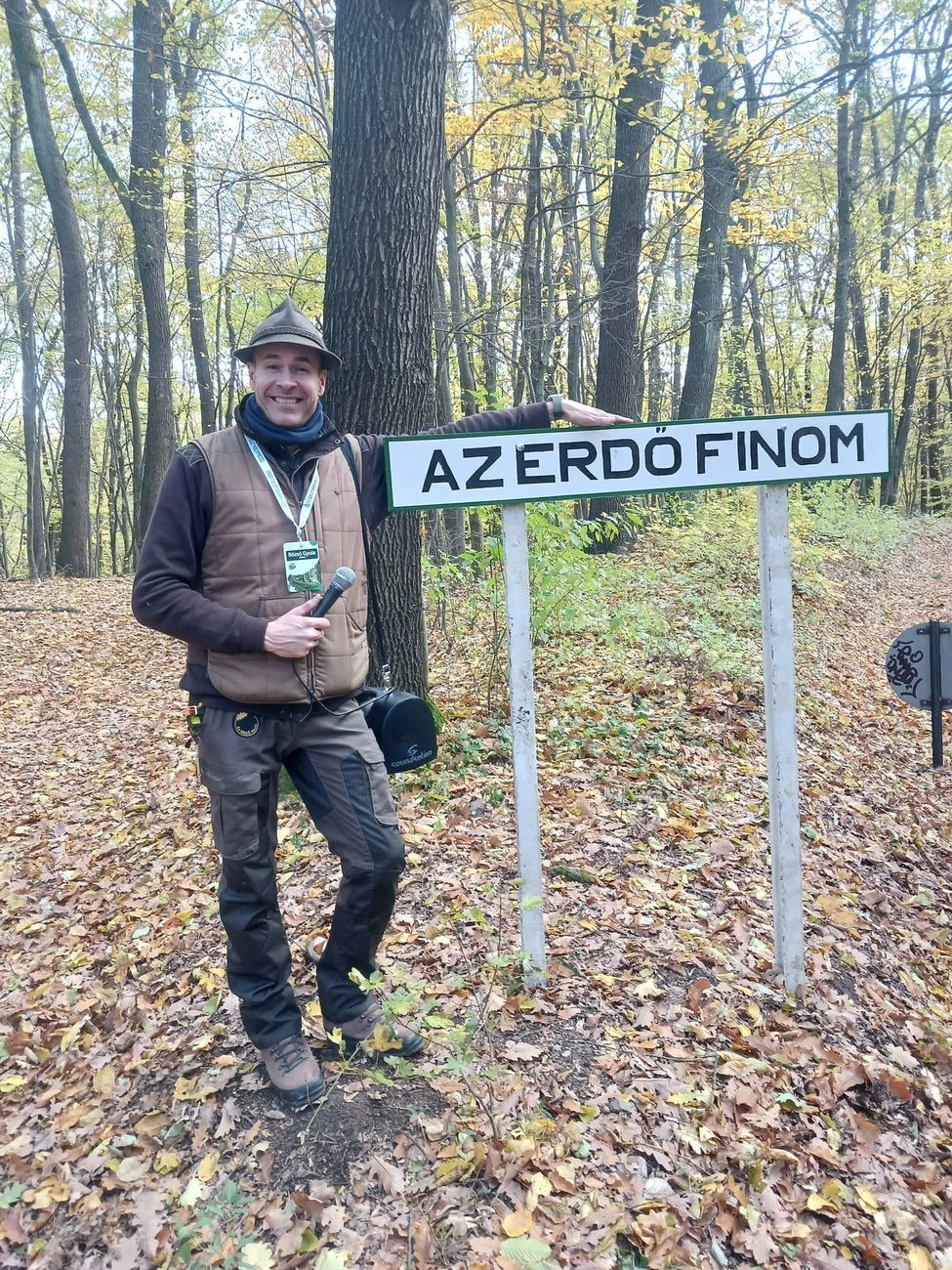 Ehető Erdő program Bózsó Gyula vezetésével. Fotó: Szeleta Park