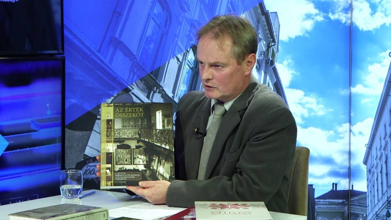 Szolyák Péter, a Herman Ottó Múzeum igazgatója