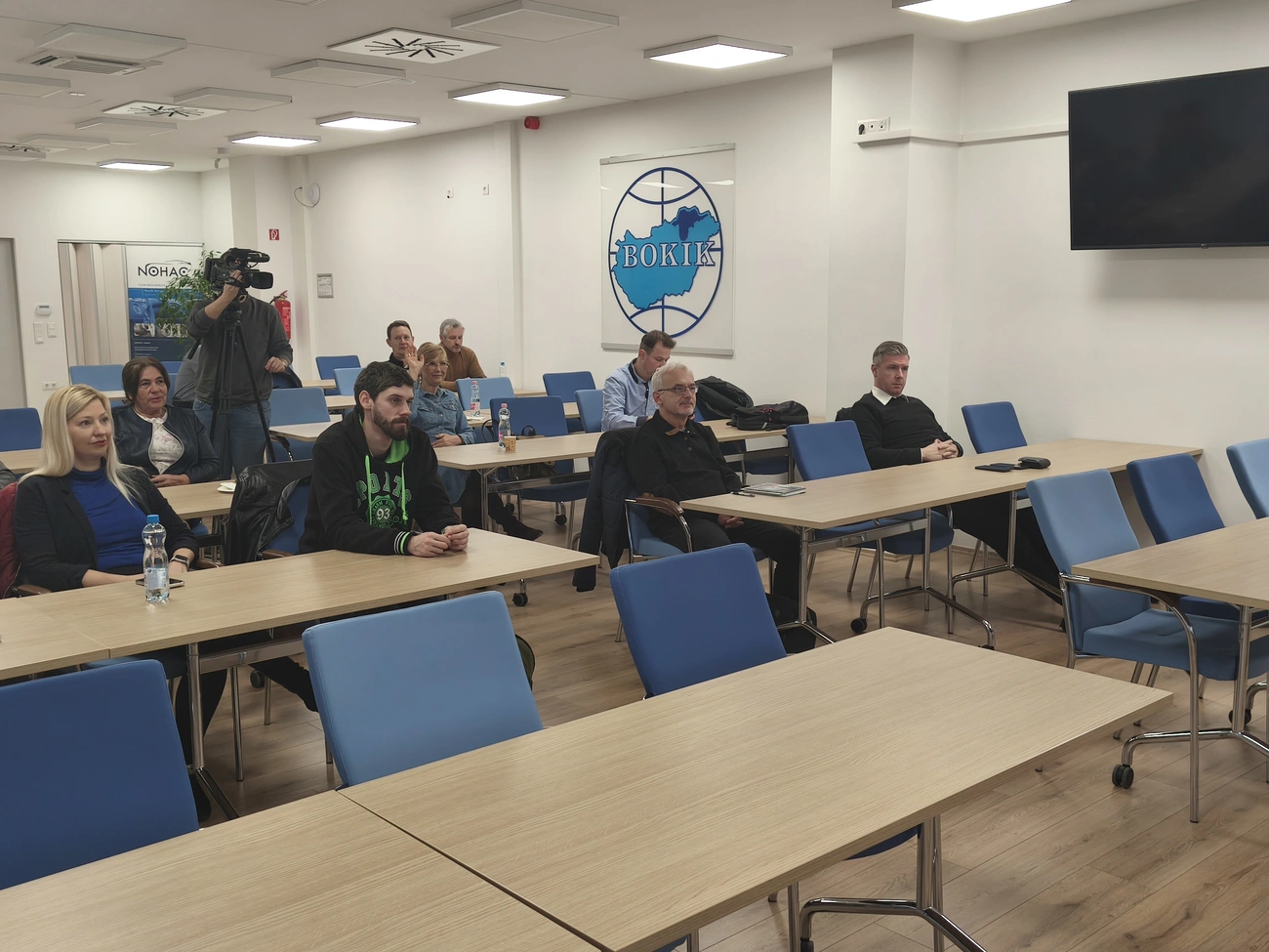  Automatizált érdeklődésgenerálást tanultak a vállalkozók Miskolcon. Fotó: BOKIK