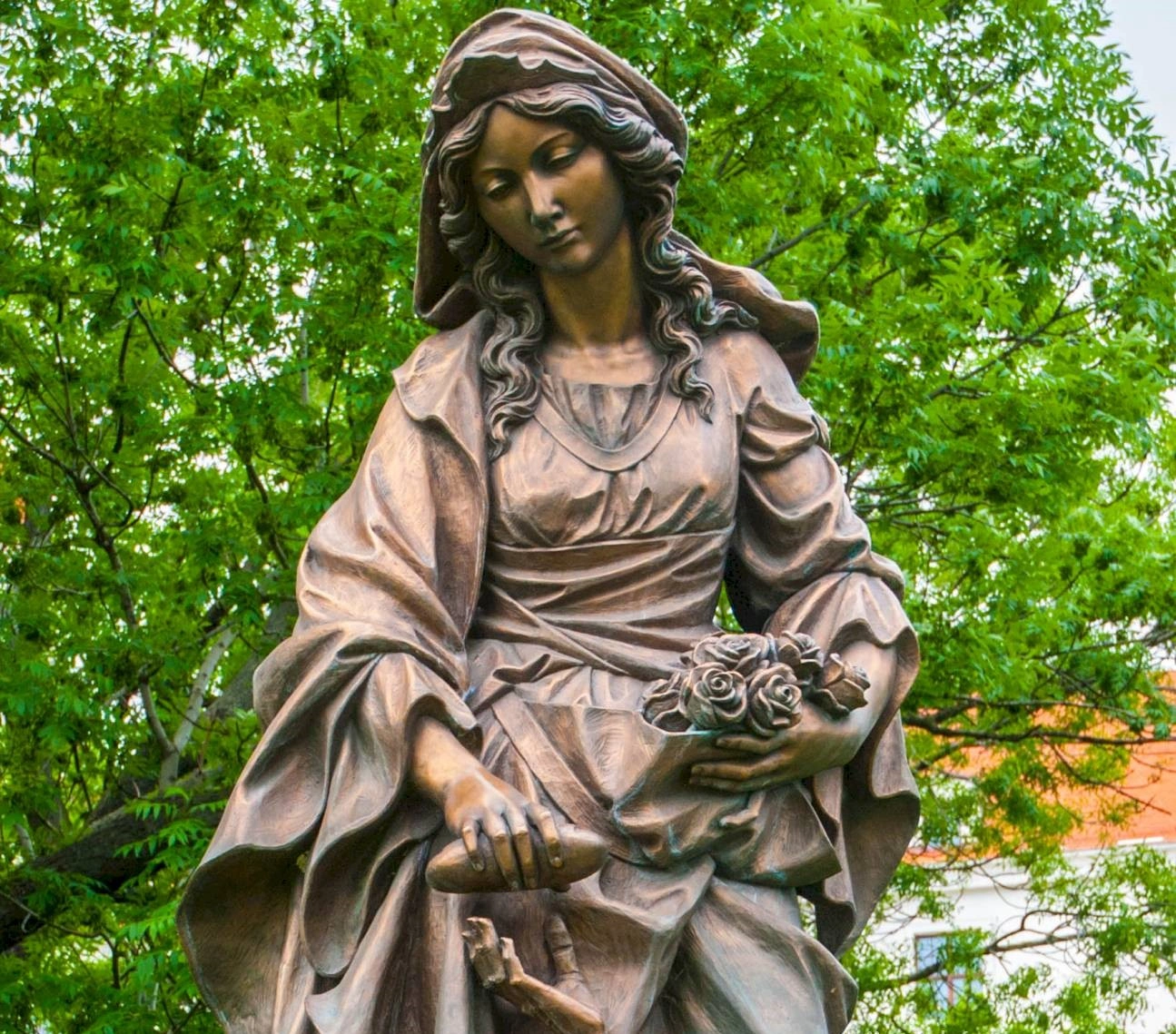 Szent Erzsébet szobor Pozsonyban, Köztérkép