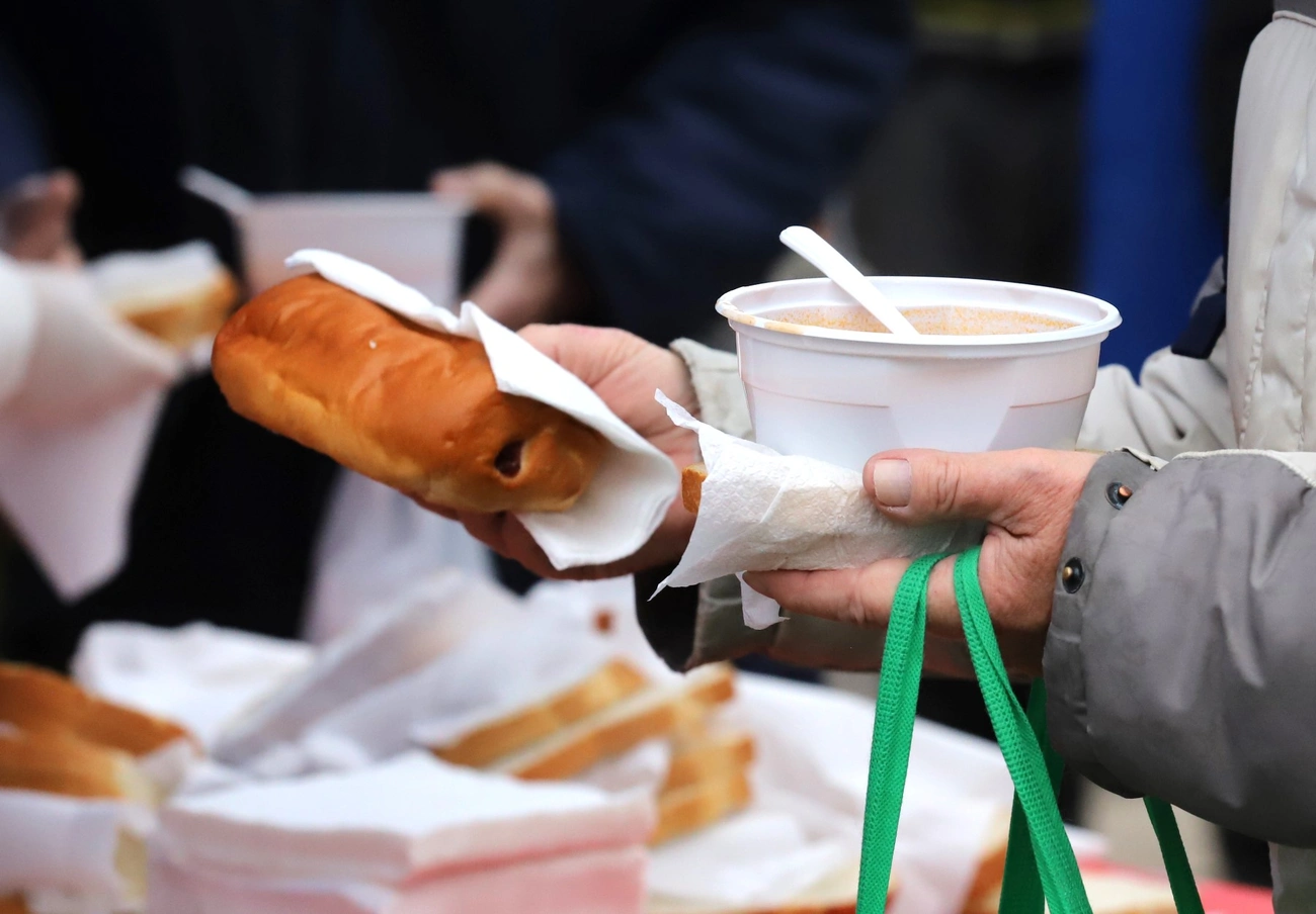 Rotary ételosztás. Fotó: Mocsári László