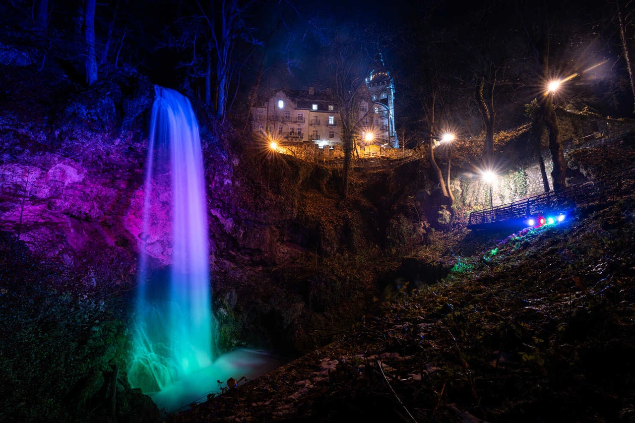 Lillafüredi vízesés. Fotó: Horváth Csongor