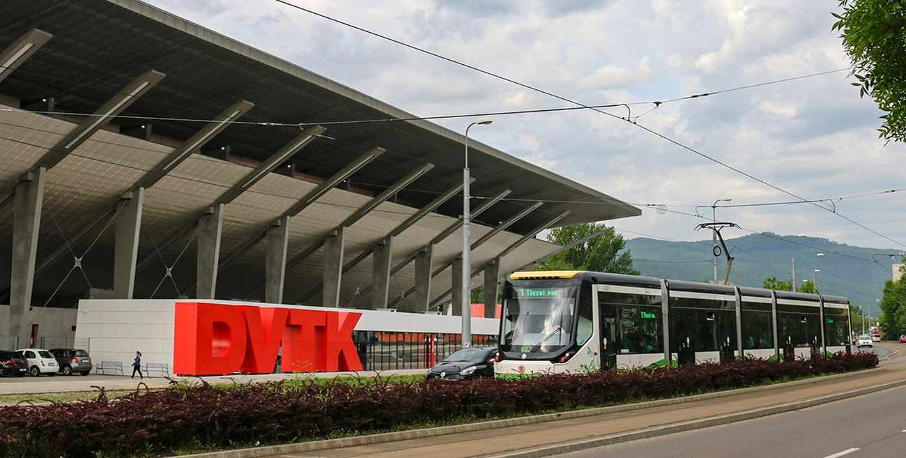 Rásegítő járat az MVK-nál, Fotó: DVTK