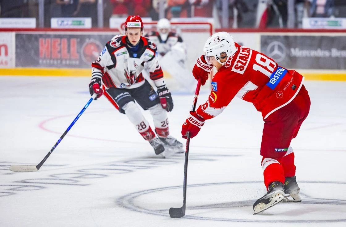 jégkorong Erste Liga. Fotó: DVTK