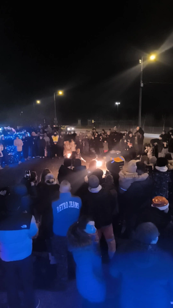 Miskolci Fényfelvonulás Avas kilátó