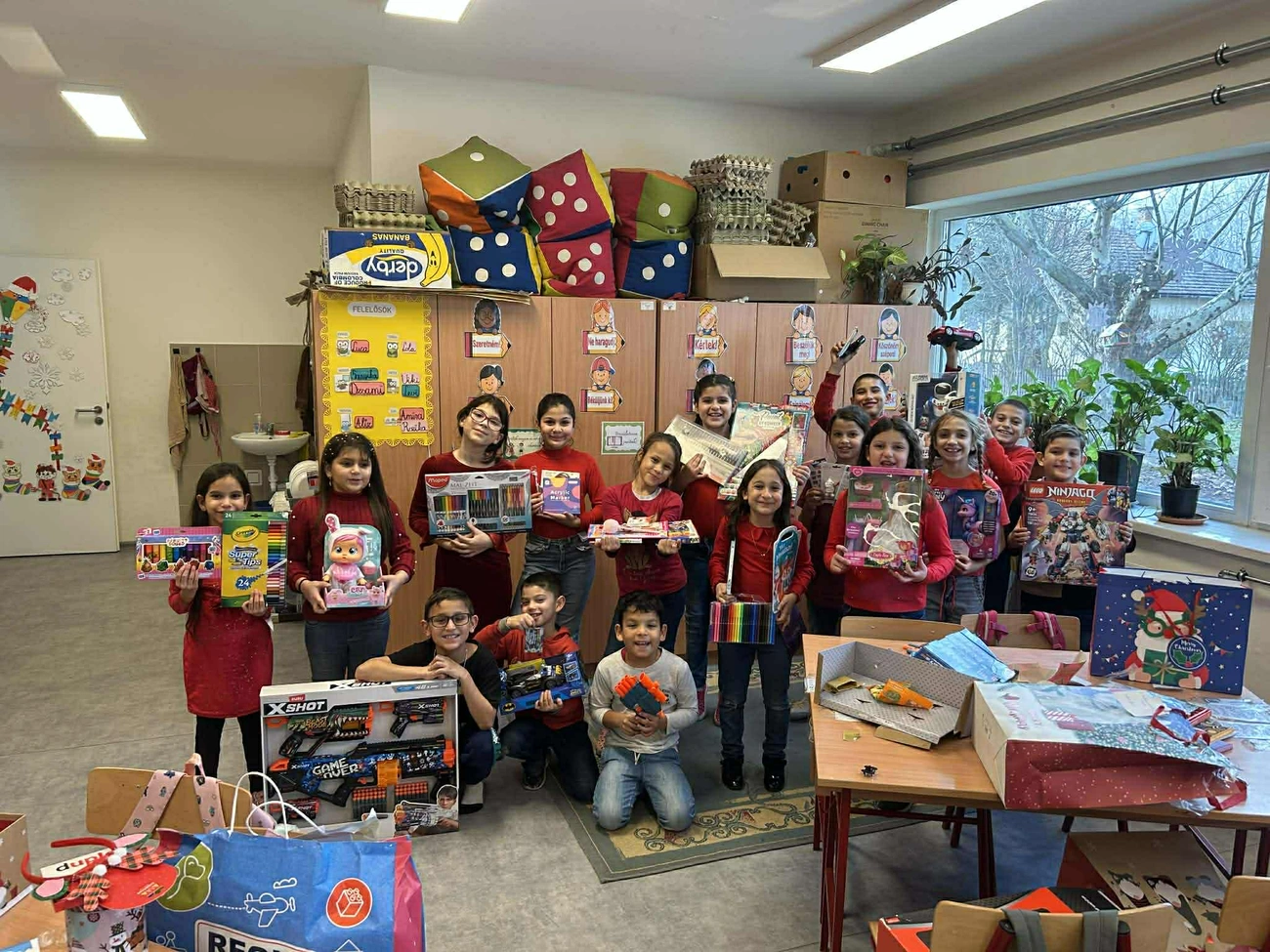 1650 rászoruló gyermek karácsonyi kívánságát teljesítette a Máltai Szeretetszolgálat