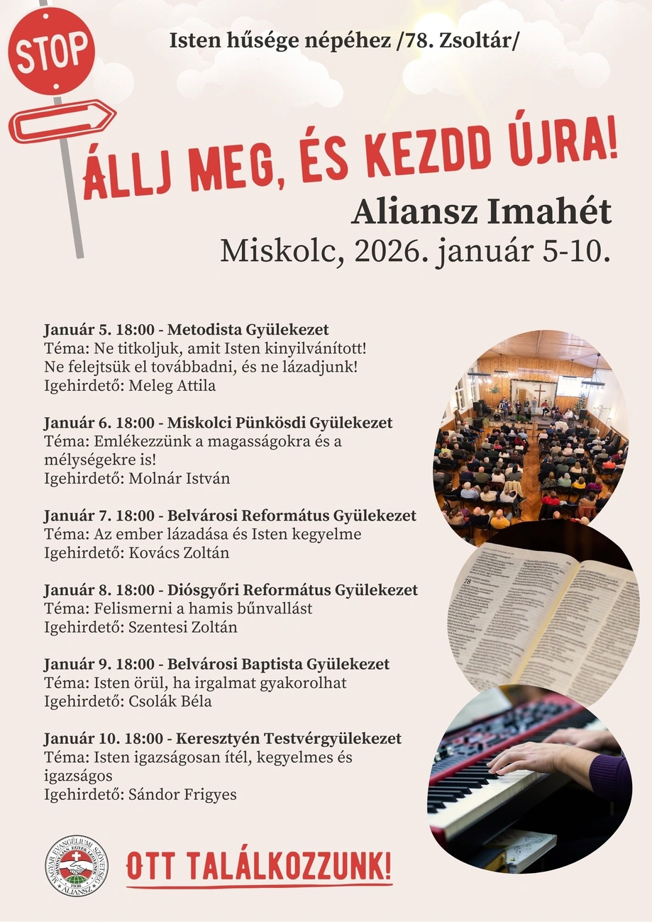 Aliansz Imahét 2026 plakát. Fotó: Facebook