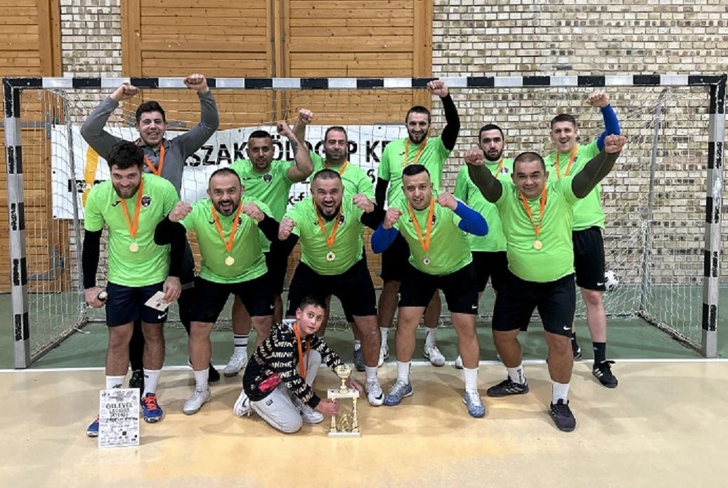 Teremlabdarúgás. Fotó: magánarchívum